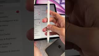 How To Connect Apple Pencil Pro to iPad Air M3