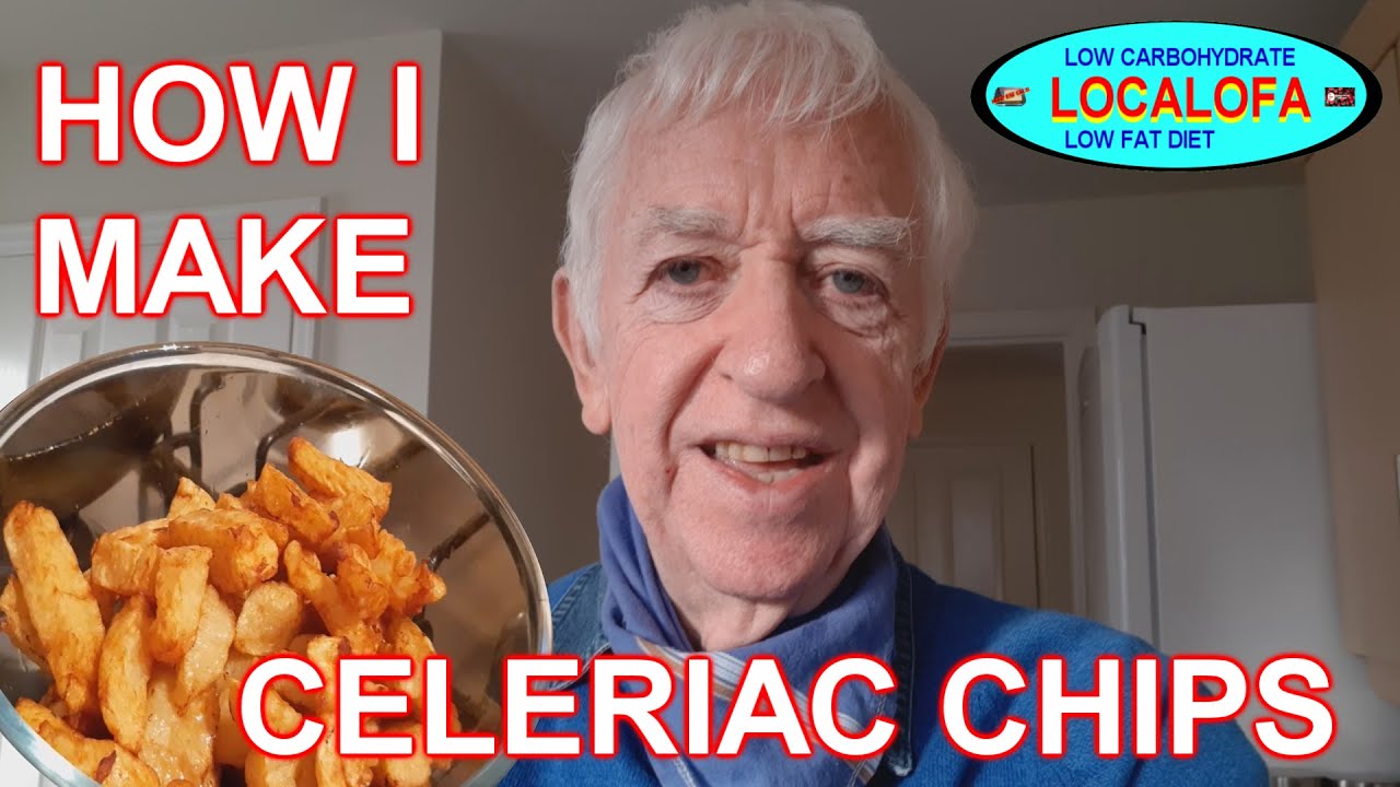 TREFLYN MAKING CELERIAC CHIPS