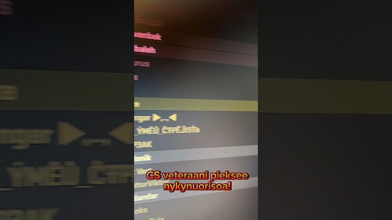 Counter-Strike veteraani