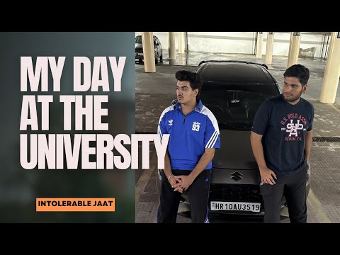 Life at Amity University Noida: Vibes, Whips & Real Talk 🎬 I Intolerable Jaat 🫱🏻‍🫲🏼Nikhil Verma