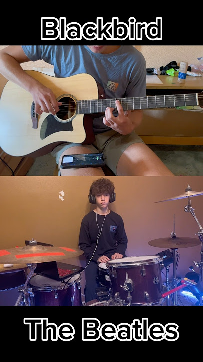 Blackbird by The Beatles FULL BAND COVER (w/@SantiPDrums)