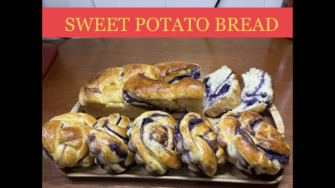 Purple Sweet Potato Bread recipe YouTube