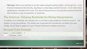 Mastering Dot Notation in Firestore: A Guide to Mapping Values Dynamically