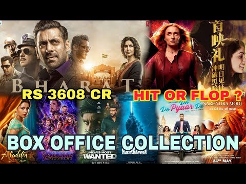 box-office-collection-of-bharat-,-dark-phoenix,-kaabil,-godzilla-2,-avengers-endgame-movie-etc-2019