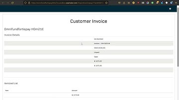 Fortis: Sage Intacct - Send a Quick Invoice for Payment