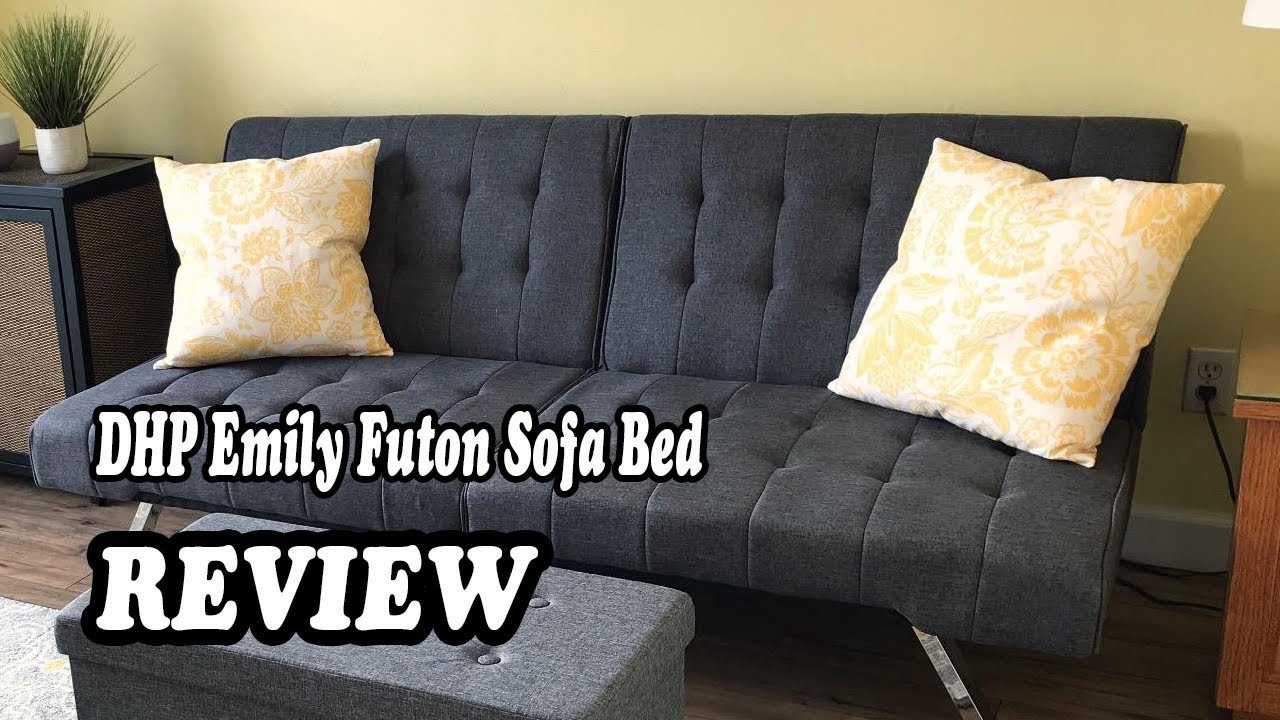 dhp emily futon sofa bed buy now