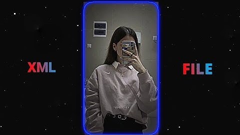 NEW TRENDING 🌸🖤 XML FILE ALIGHT MOTION PRESET @nahid34x