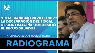 "Un mecanismo para eludir": la declaración del fiscal de Contraloría que desató el enojo de Jadue