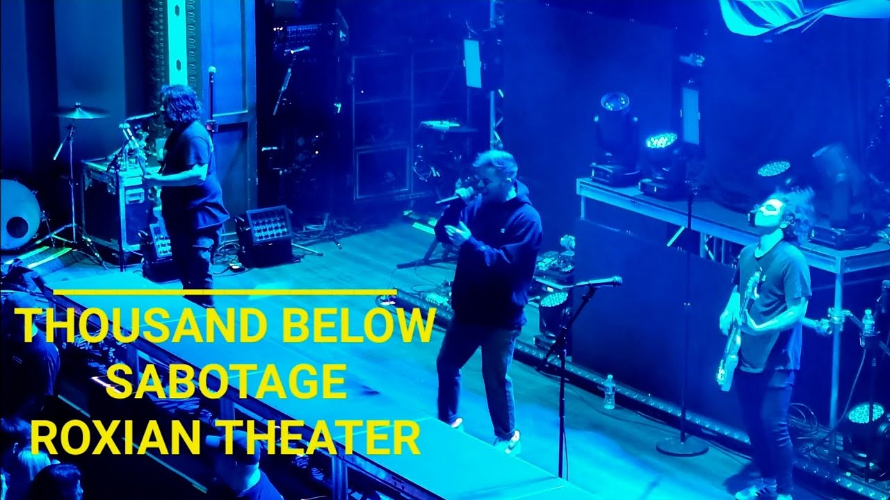 Thousand Below - "Sabotage" live - Roxian Theater, Pittsburgh