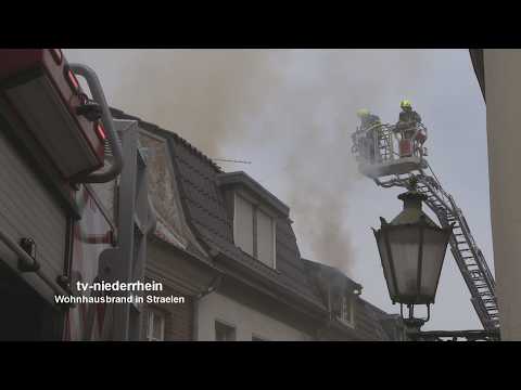 Wohnhausbrand in Straelen