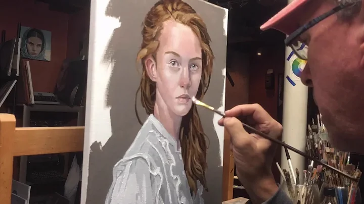 Time Lapse oil painting- Laura
