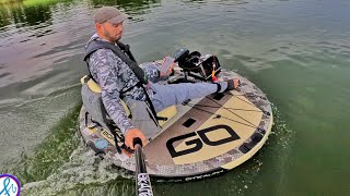 iCast 2023 Craziness I spin so HARD Could not see GoBoat 2.0 Water Demo