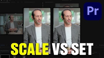 SET or SCALE to FRAME SIZE - Premiere Pro 2025 Tutorial