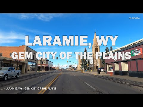 Laramie, Wyoming - Driving Tour 4K