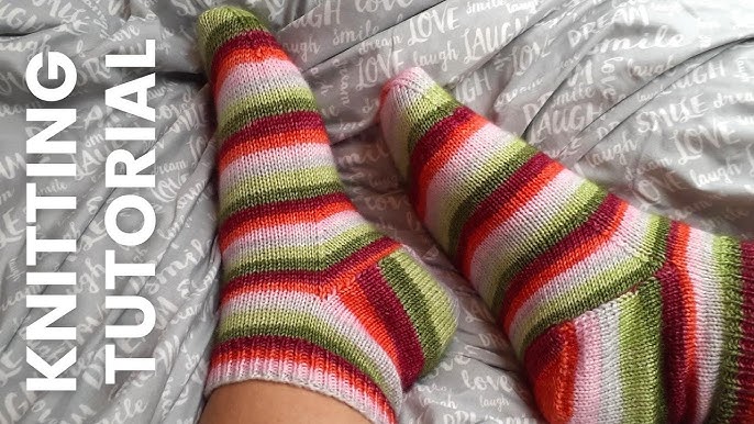 TUTORIAL: How to KNIT SOCKS 