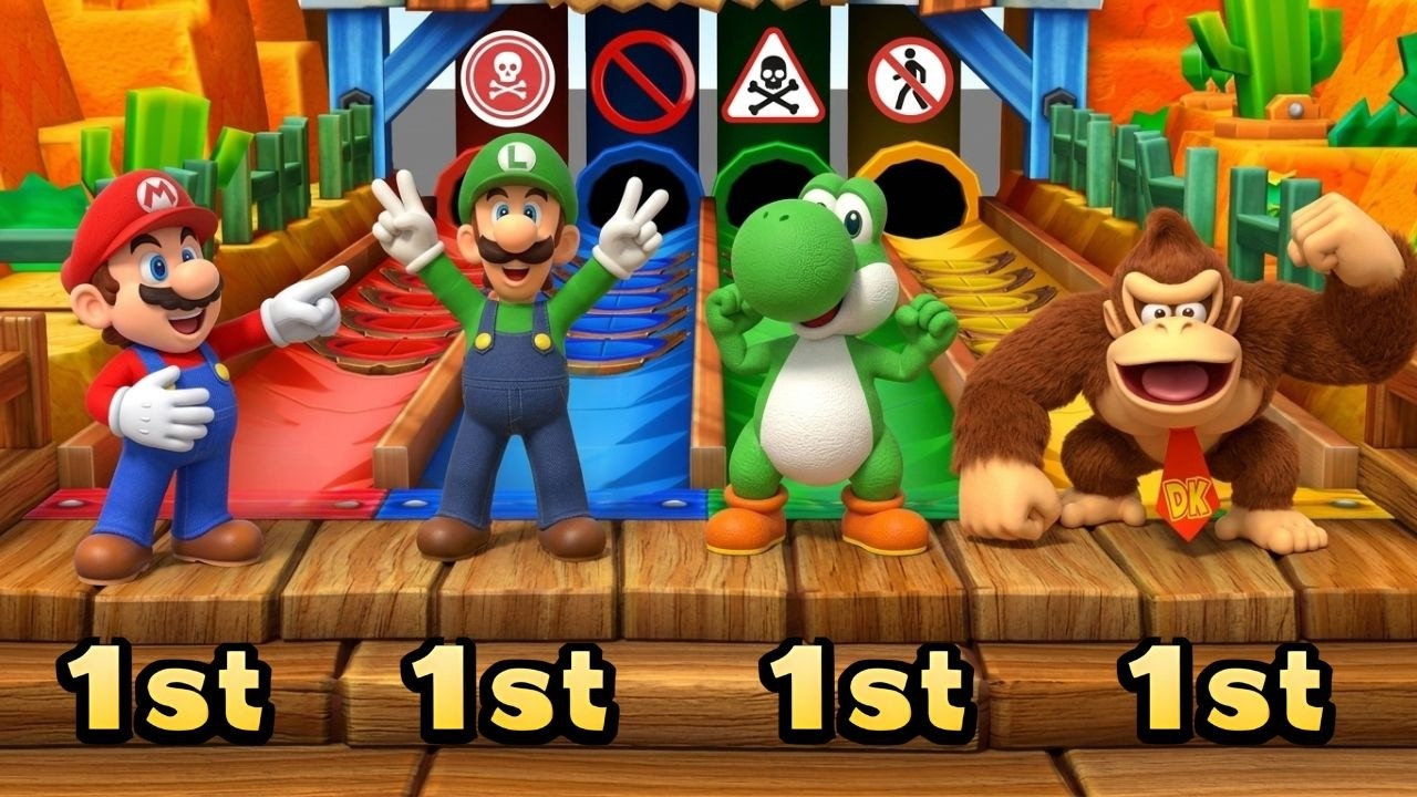 マリオパーティ スターラッシュ :ミニゲームマリオ Vs ルイージ Vs