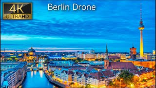 Berlin, Germany - 4K Drone footage