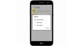 Hiding Phone Number LG X Power 3 screenshot 4