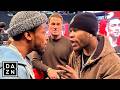 “CHAOS ERUPTS!” Devin Haney CONFRONTS &amp; NEARLY FIGHTS Keyshawn Davis LIVE — WARNS HIM