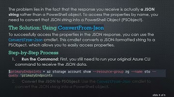 Accessing JSON Properties in PowerShell: A Step-by-Step Guide to ConvertFrom-Json