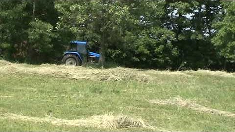 Making Round Bales