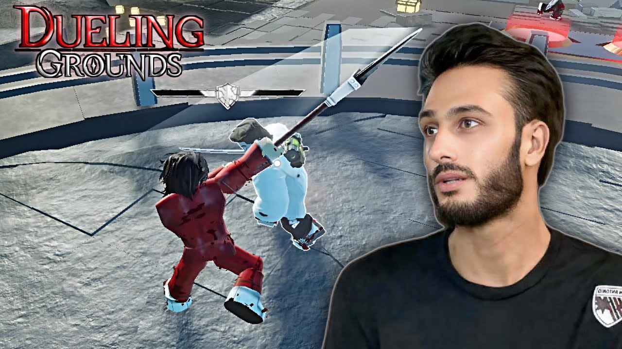 I Destroyed a Noob Using Gauntlets in Dueling Grounds Roblox! (Live Commentary)