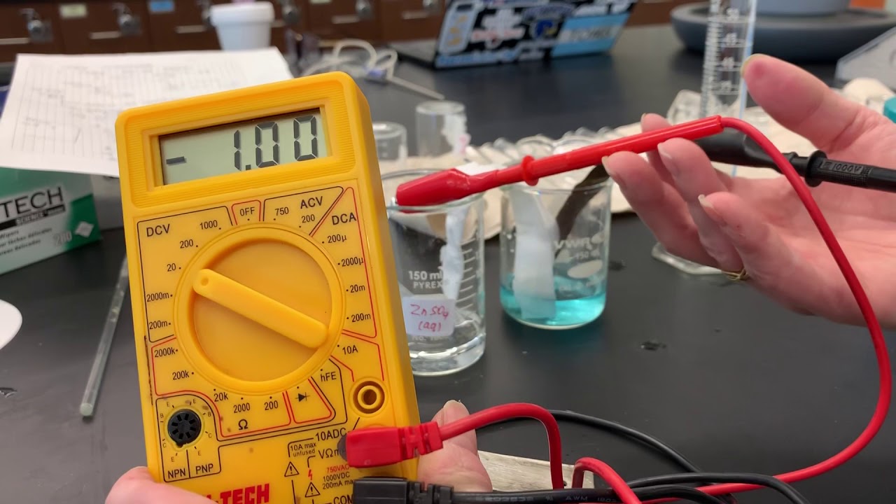 Studying Electrochemistry Procedure Part 1A YouTube