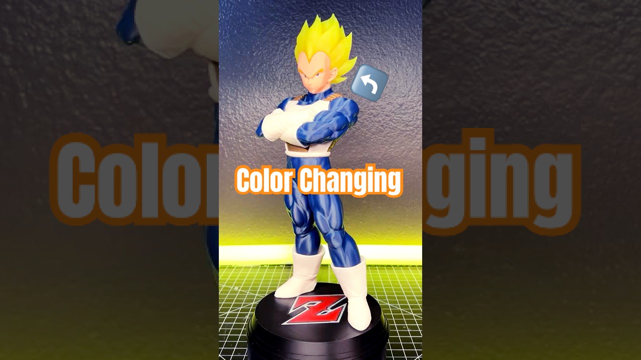 Вегета становится Супер Сайяном в реальном времени!