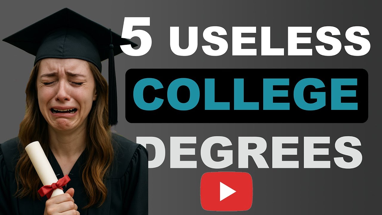 5 Useless College Degrees You Should Avoid 🚫📚 