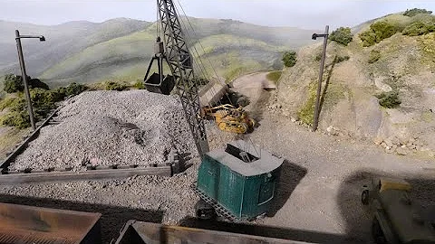 1000 MODEL RR IDEAS :BUILD A ROCK QUARRY LOAD-OUT