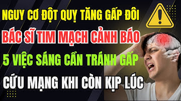 5 Thói Quen Buổi Sáng Tăng Gấp Đôi Nguy Cơ Đột Quỵ – Báo Động Đỏ Cho Người Cao Tuổi!