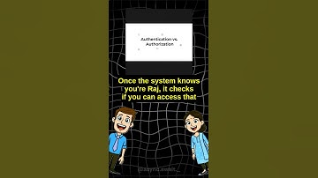 Authentication vs. Authorization