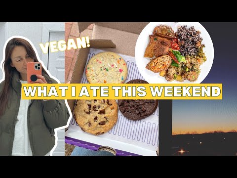 What I Ate This Weekend 😋 Home Cooked Meals and Vegan Food in DC!