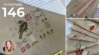 Flosstube 146 | Tomato Stitching, WIP Stitching, Craft Room Organization & Spring Mingle Wrap Up