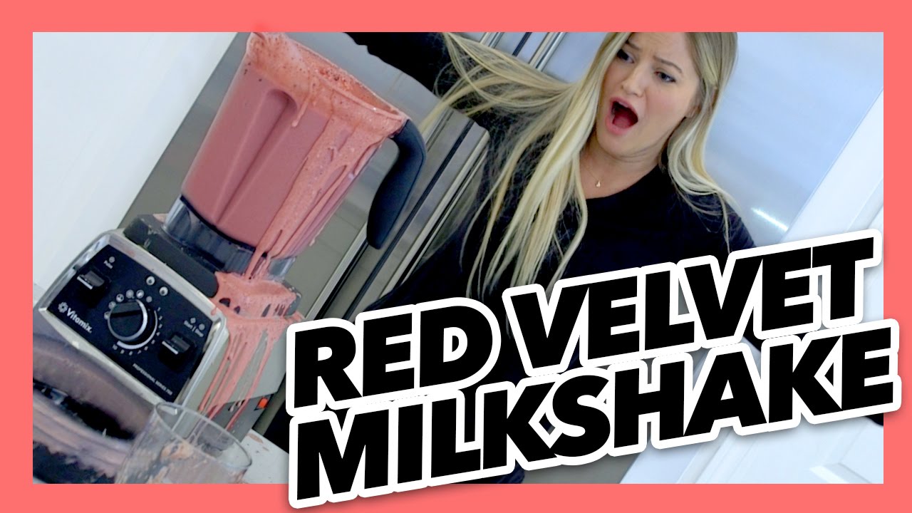 How to make a red velvet milkshake | iJustine