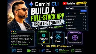 GEMINI CLI Build App from the terminal for FREE !