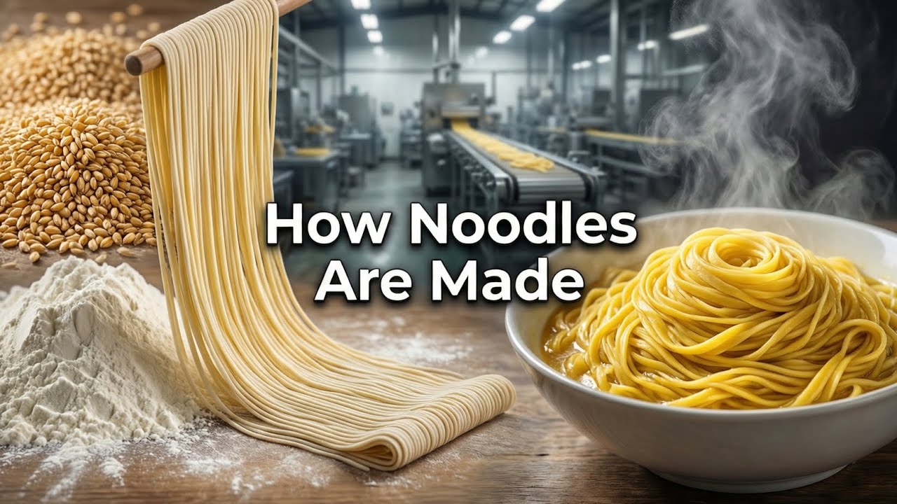 From Grain to Pack: How Noodles Are Produced