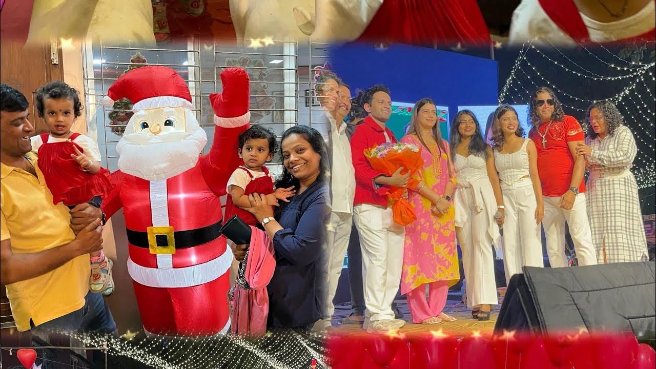Christmas festival 2024 i c colony Borivali West 