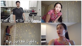 First Day at the New House | Bye, Curtain Lights | Phil-kor Couple