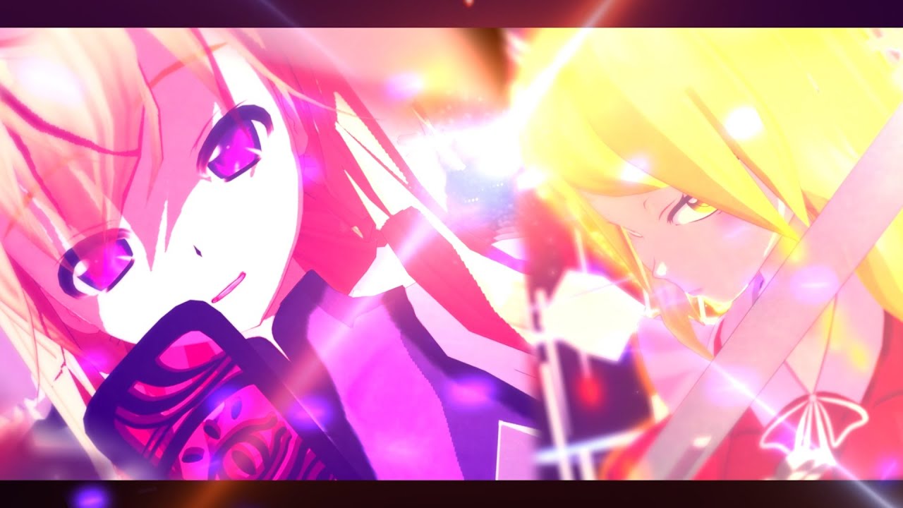 【東方MMD】八雲紫 VS 夢子 [P]