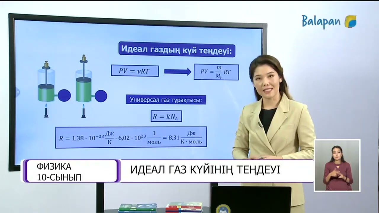 Идеал газ күйінің теңдеуі