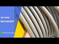 hdpe pe electric pipe extrusion machine manufacturers/máquina de extrusión de tubería eléctrica pe