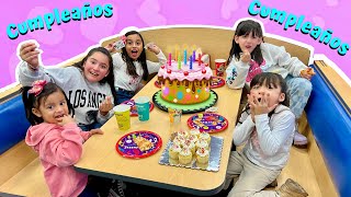 FESTEJANDO CUMPLEAÑOS CON LAS HERMANITAS CARDENAS | Las Leoncitas Kids by LAS LEONCITAS KIDS 367,012 views 2 months ago 6 minutes, 29 seconds