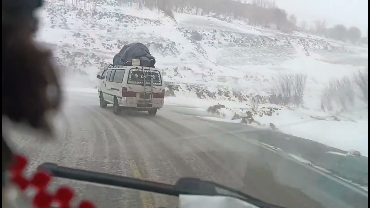 کوتل حاجیگگ در زمستان 