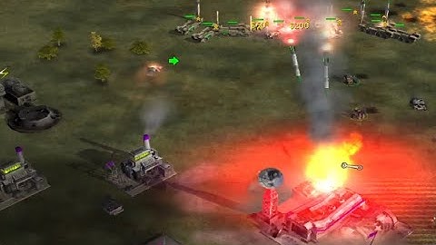 SCUD Launcher Feel like Scud Storm !!! [Command & Conquer Generals Zero:Hour SkirmisH]