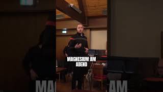 Achtung bei Magnesium (mache nicht diesen Fehler)