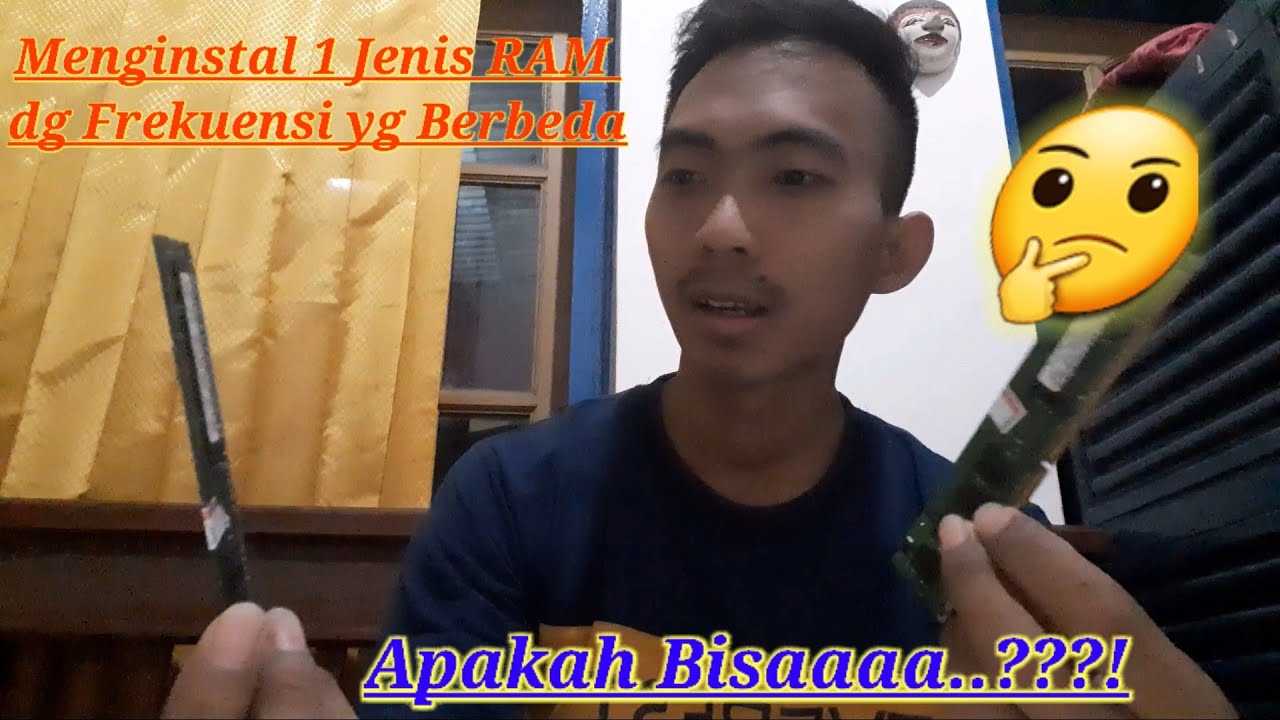 New Update Menginstal 1 Jenis RAM dengan Frekuensi berbeda, Apakah Bisaaa..???!