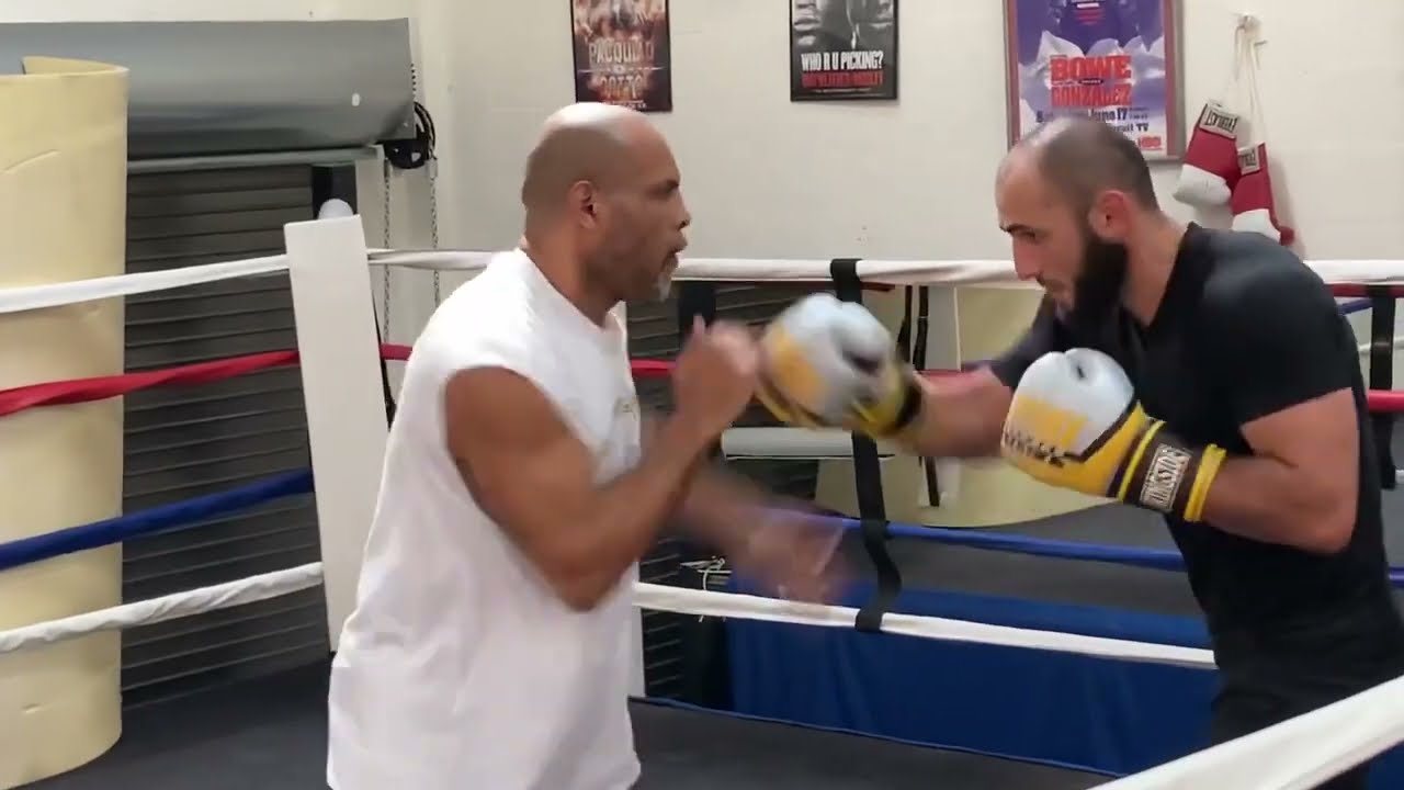 Ali Izmailov 7-0, 5 KO's VIOLENT POWER! Training With John David Jackson At Warriors Boxing Gym
