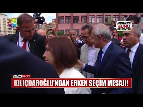 Kılıçdaroğlu'ndan Erken Seçim Mesajı!