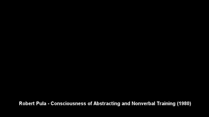 Robert Pula - Consciousness of Abstracting and Non...